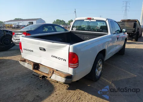2004 Dodge Dakota Sport z USA, uszkodzony, nr VIN 1D7GL32K84S615322